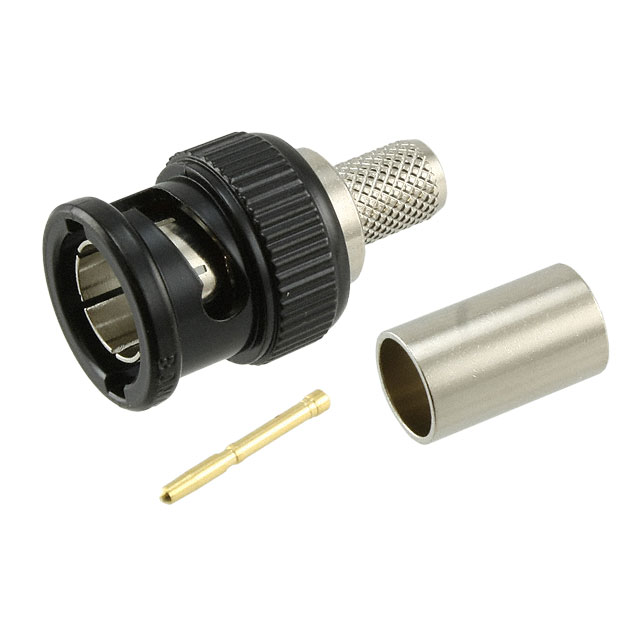 CONN HDBNC PLUG STR 75 OHM CRIMP