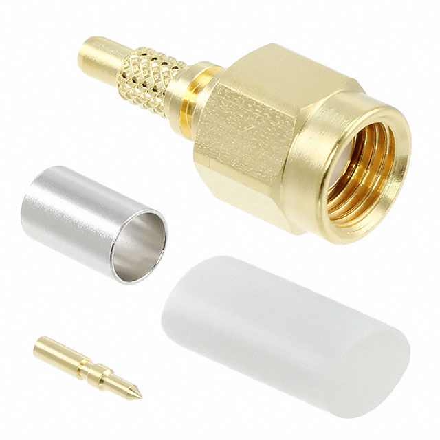 CONN SMA PLUG STR 50OHM SOLDER