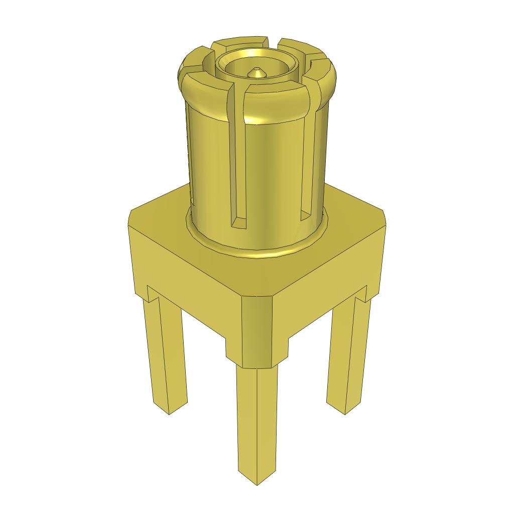 50 OHM MMCX HIGH-VIBRATION PLUG