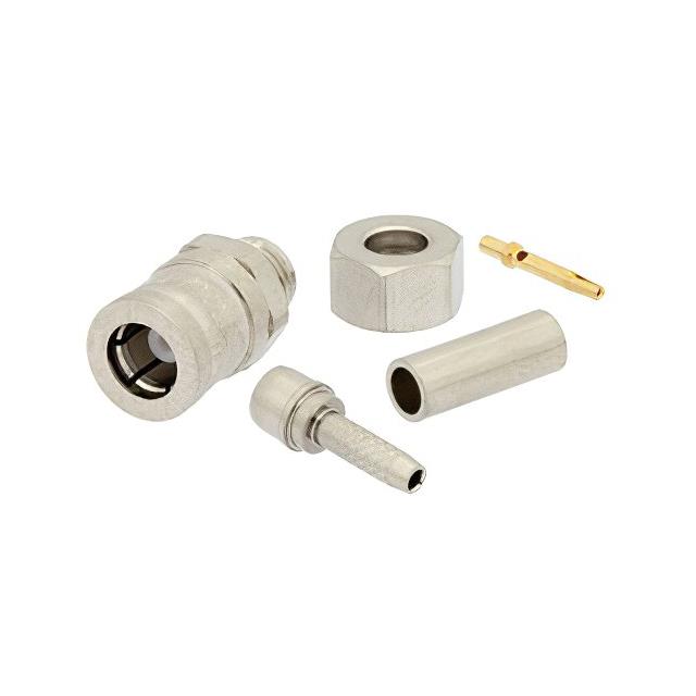 SMB Plug Connector Crimp/Solder