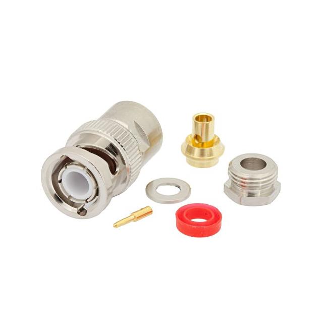 BNC Male Connector Clamp/Solder