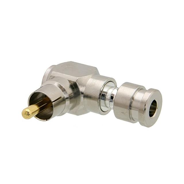 75 Ohm RCA Male Right Angle Conn