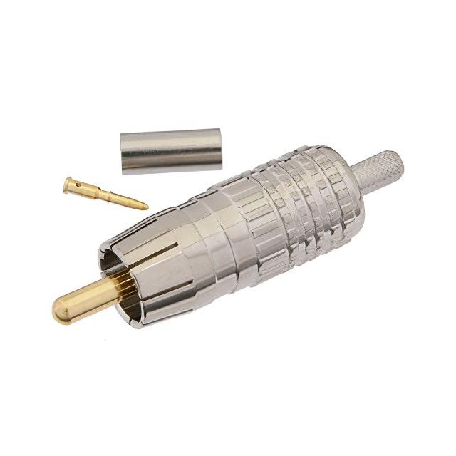 75 Ohm RCA Male Connector Crimp/