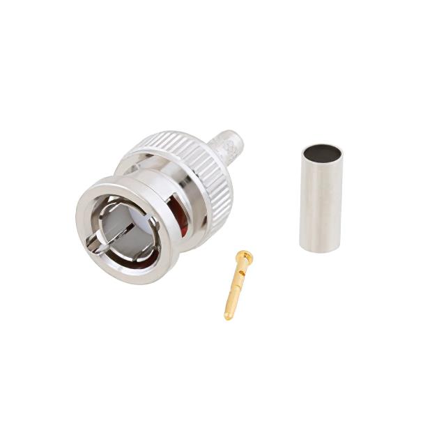 75 Ohm BNC Male Connector Crimp/