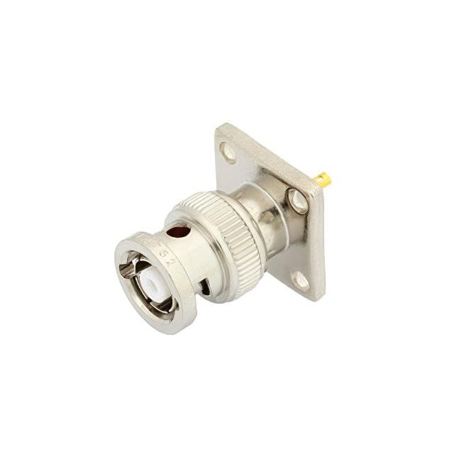 RP BNC Male Connector Solder Att