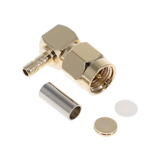 CRIMP SMA ELBOW PLUG FOR RG174 C