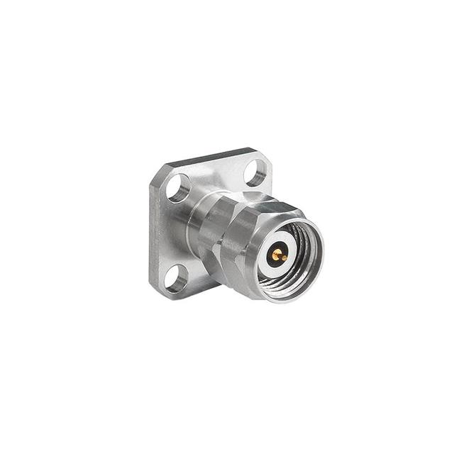 CONN 2.4MM P FLNG MNT 4HOLE