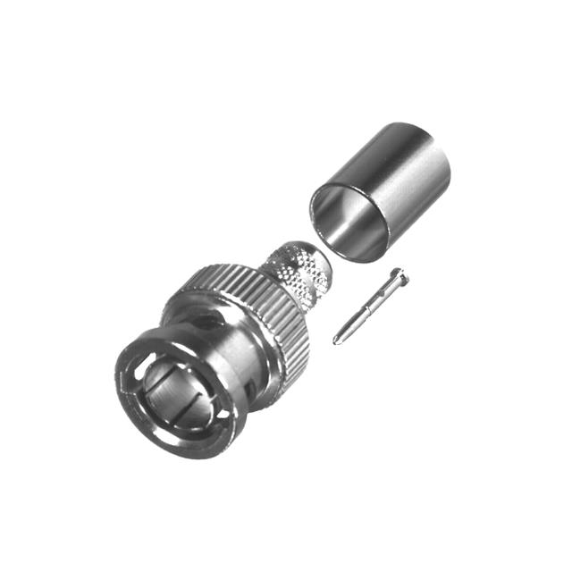 BNC MALE CRIMP; 75 OHMS