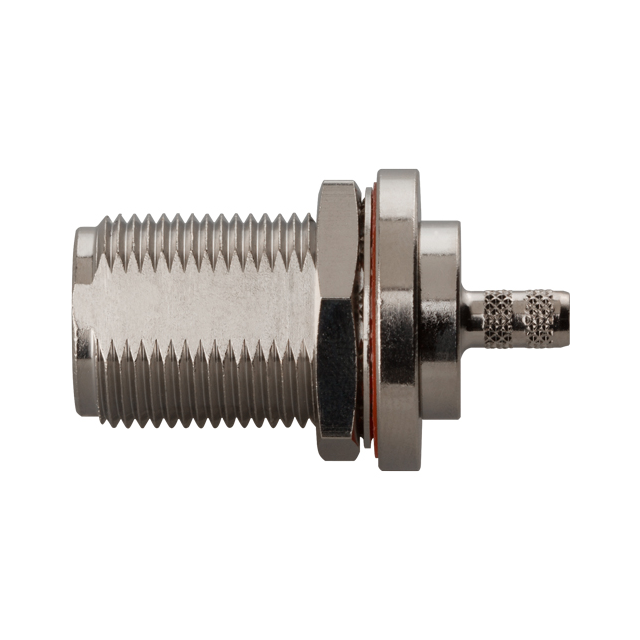 N FEMALE BH CRIMP; 50 OHMS