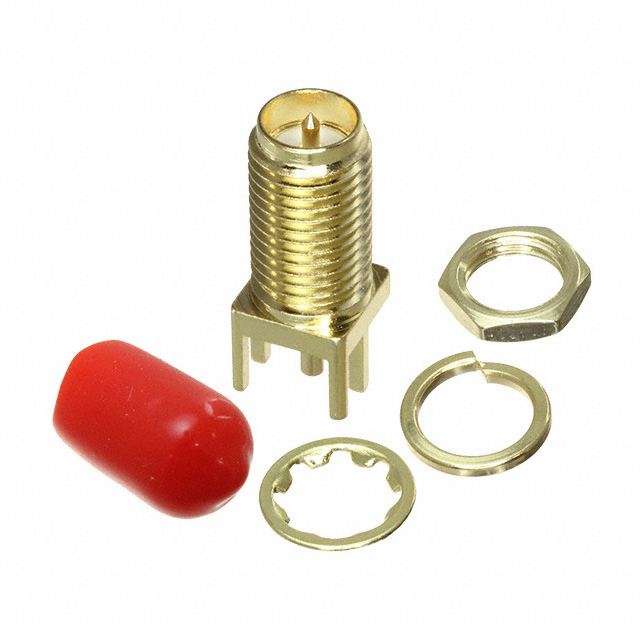CONN RP-SMA PLUG STR EDGE MNT