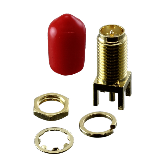 CONN RP-SMA JACK STR PCB