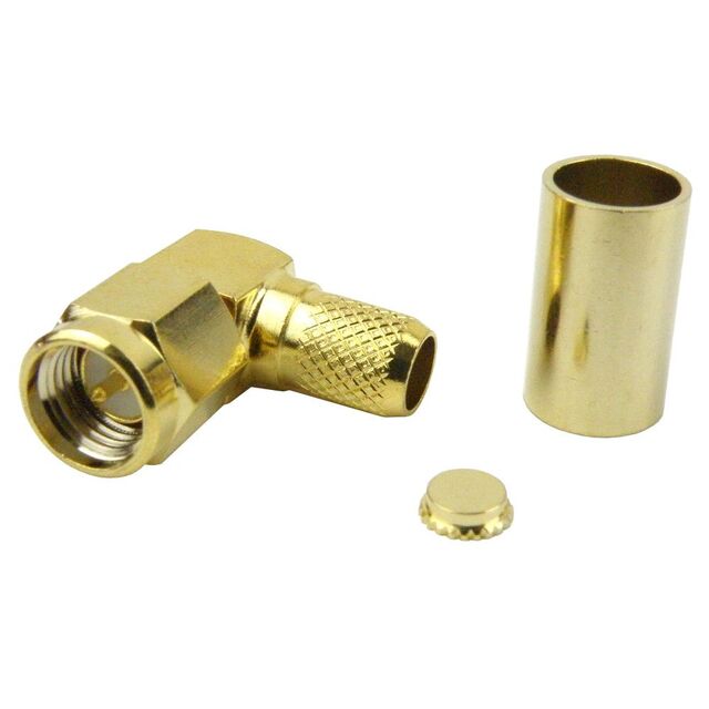 CONN PLUG CRIMP/SOLDER SMA