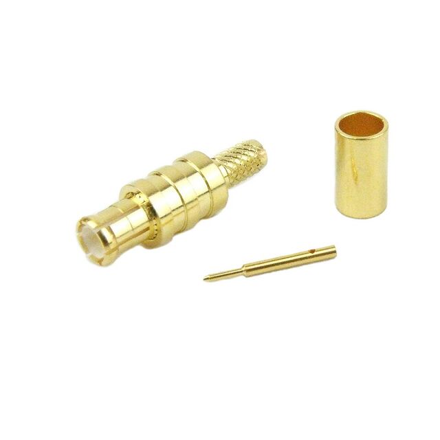 CONN PLUG CRIMP/SOLDER MCX