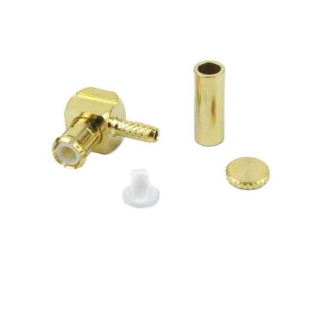 CONN PLUG CRIMP/SOLDER MCX