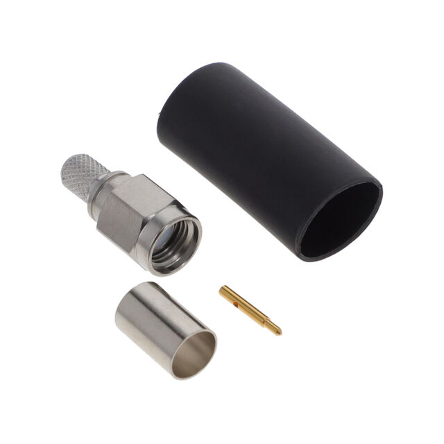 CONN SMA PLUG STR 50OHM CRIMP