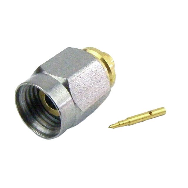 CONN PLUG SOLDER/SOLDER 2.4MM