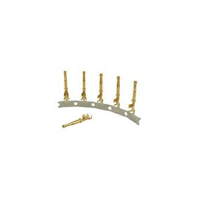 CONN SOCKET 16-22AWG GOLD CRIMP