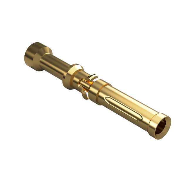 CONN SOCKET 20-24AWG GOLD CRIMP