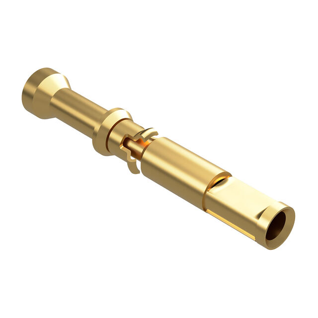 CONN SOCKET 20-24AWG GOLD CRIMP