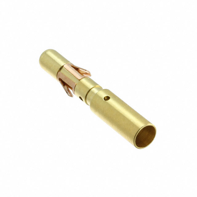 CONN SOCKET 14AWG GOLD CRIMP