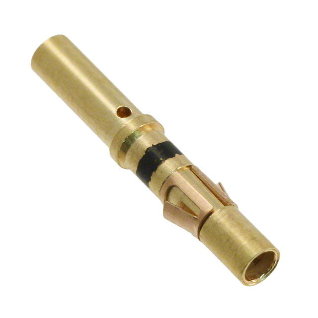 CONN SCKT EARTH 16AWG GOLD CRIMP