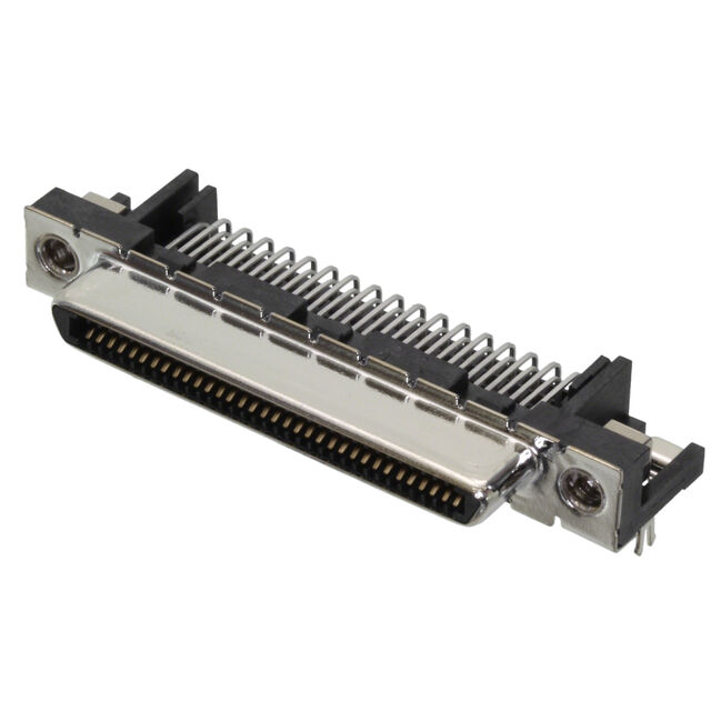 CONN VHDCI RCPT 68POS R/A SOLDER