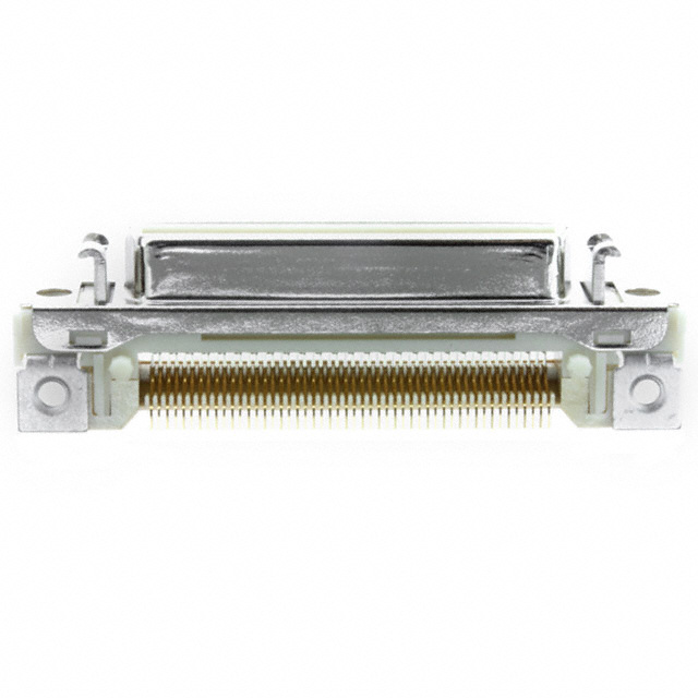 CONN RCPT 50POS R/A SOLDER