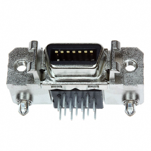 CONN RCPT 14POS R/A SOLDER