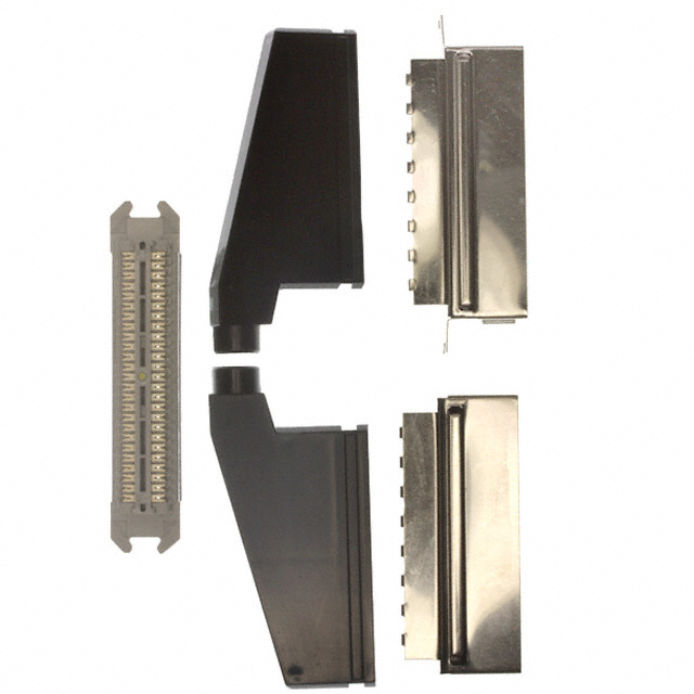 CONN PLUG 50POS R/A IDC 5PC PT