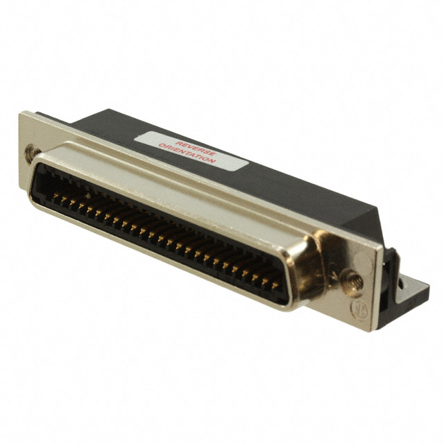 CONN RCPT 50POS R/A SOLDER