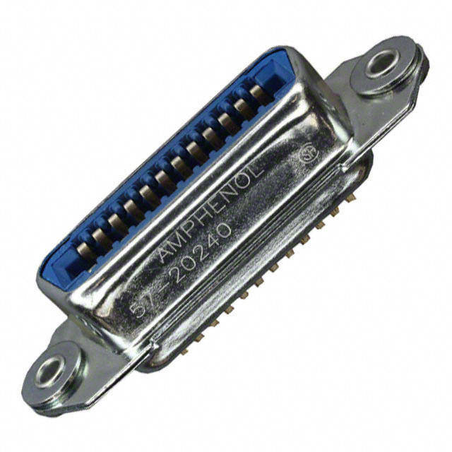 CONN RCPT 24POS STR SLDR CUP