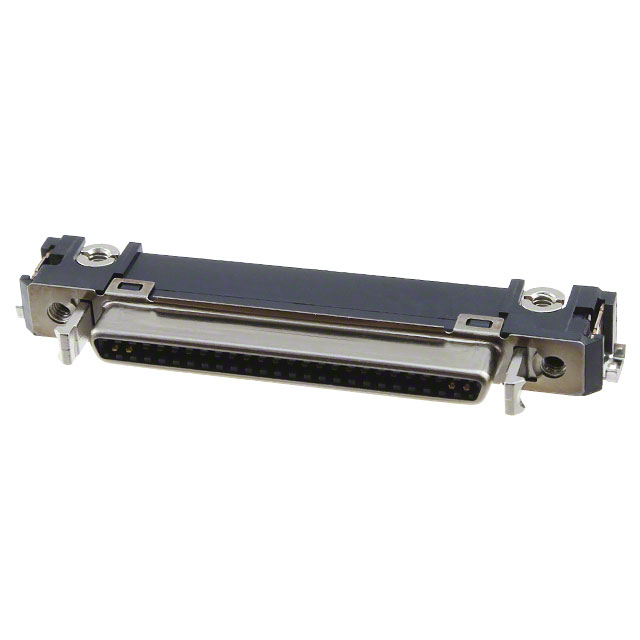 CONN RCPT 50POS R/A SOLDER