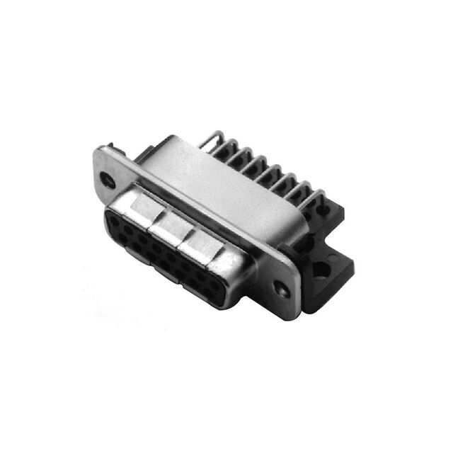 CONN D-SUB RCPT 15POS R/A SOLDER