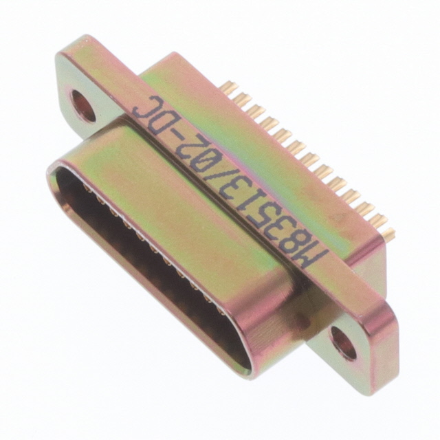 CONN MICRO-D RCPT 25POS SLDR CUP