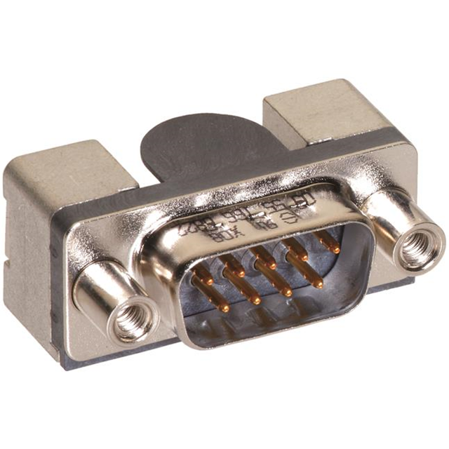 CONN D-SUB PLG 9POS SMD R/A SLDR