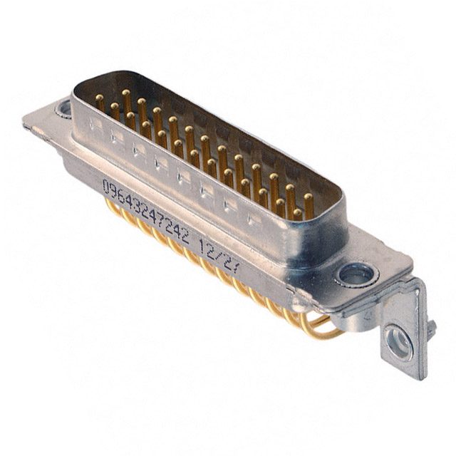 CONN D-SUB PLUG 25POS R/A SOLDER