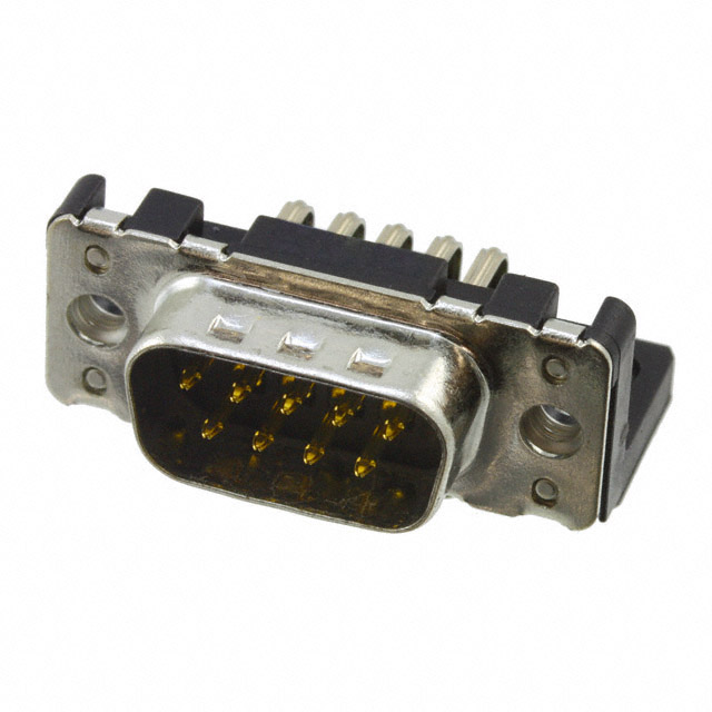 CONN D-SUB PLUG 9POS R/A SOLDER