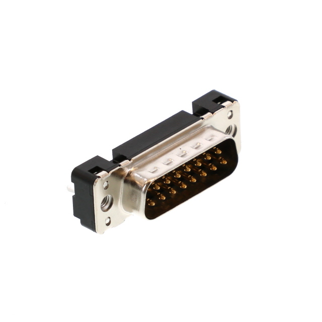 CONN D-SUB PLUG 15POS VERT SLDR