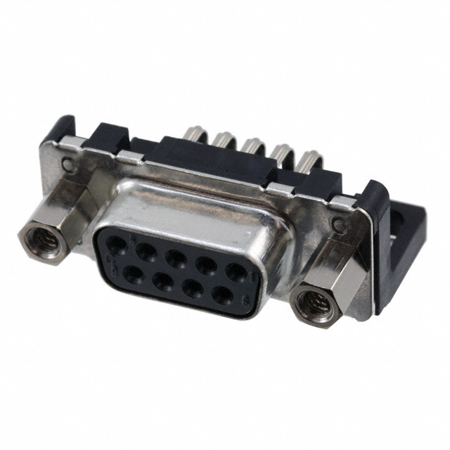 CONN D-SUB RCPT 9POS R/A SOLDER