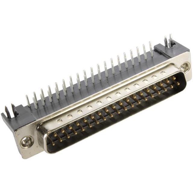 CONN D-SUB PLUG 37POS R/A SOLDER