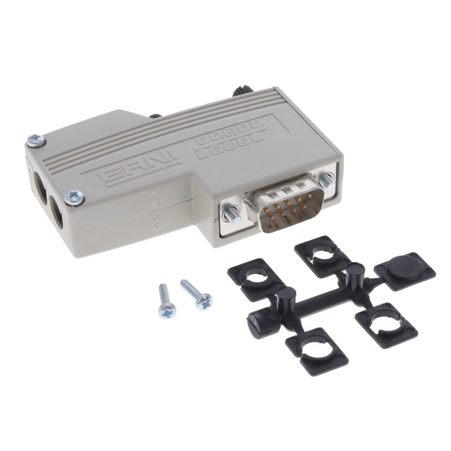 CONN D-SUB PLUG 9POS SCREW
