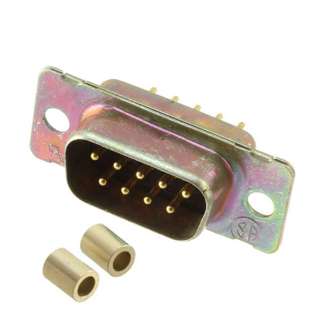 CONN D-SUB PLUG 9POS VERT SOLDER