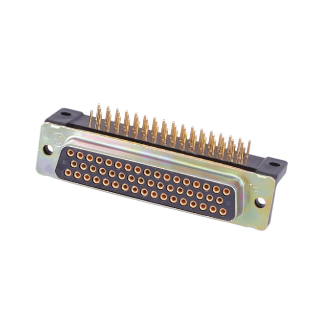 CONN D-SUB RCPT 50POS R/A SOLDER