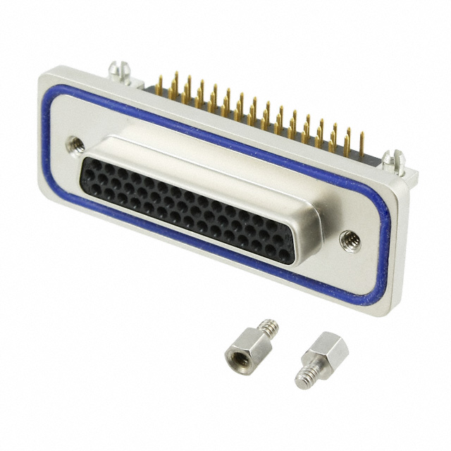 CONN D-SUB HD RCPT 44P R/A SLDR