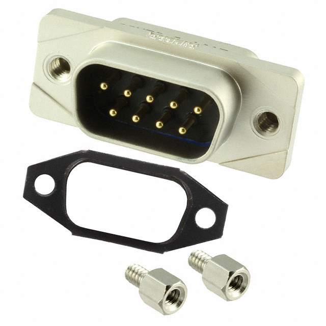 CONN D-SUB PLUG 9POS PNL MNT