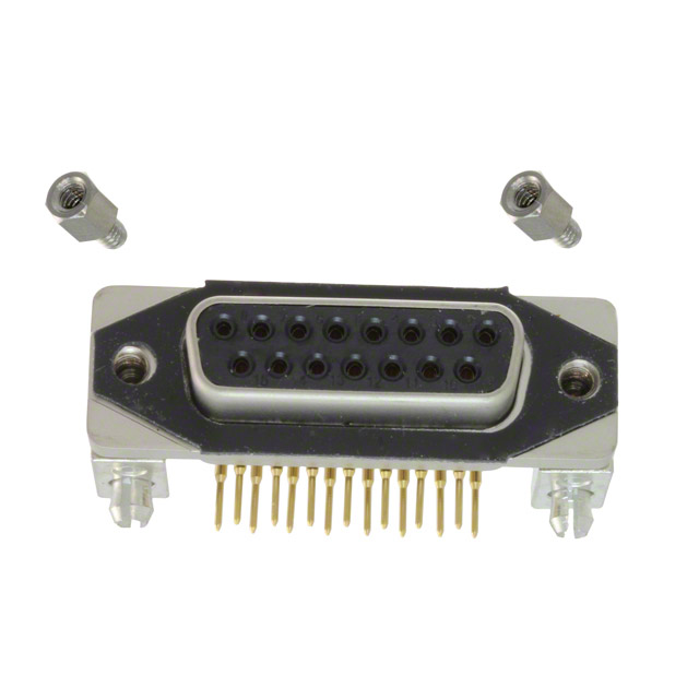CONN D-SUB RCPT 15POS R/A SOLDER