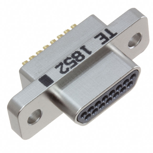 CONN MICRO-D PLUG 15POS SLDR CUP