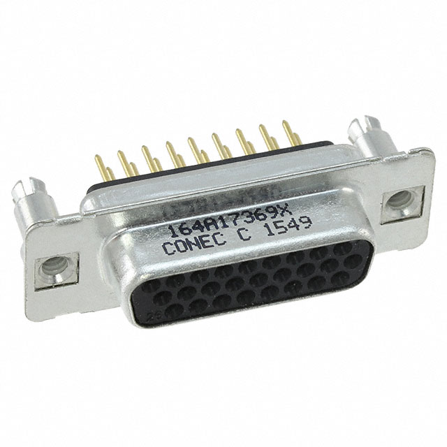 CONN D-SUB HD RCPT 26P VERT SLDR