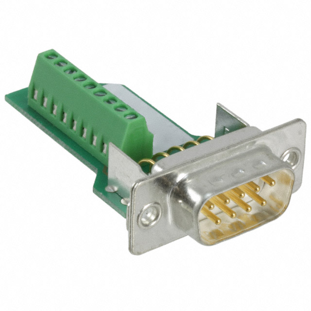 CONN D-SUB PLG 9P TERMINAL BLOCK