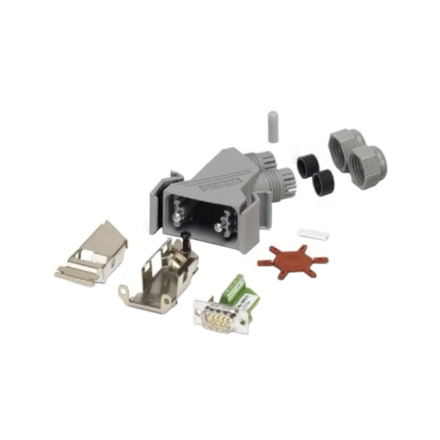 CONN D-SUB PLG 9P TERMINAL BLOCK